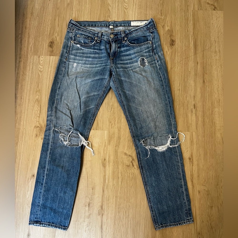 Rag & Bone low rise boy friend denim size 23
